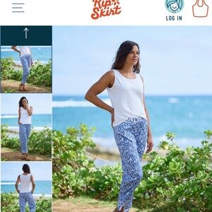 2 for 1 Ripskirt Hawaii Wide Leg Pants